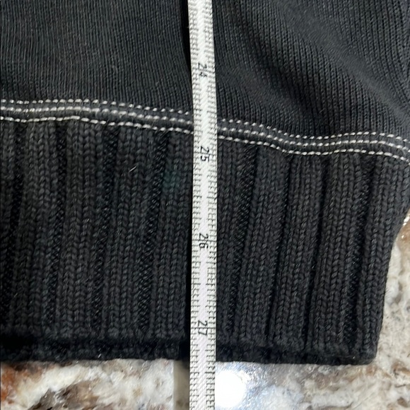 Mens Tommy Bahama Quartet Zip Up Sweater with Contrast Stitching - Picture 8 of 9